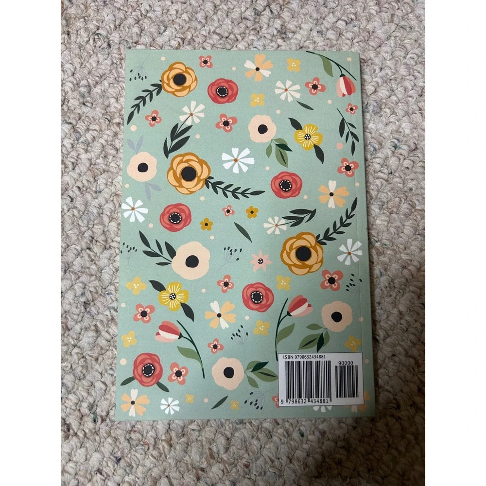 Daily‎ Gratitude Journal Floral Sage Green Softcover Notebook 9798632434881